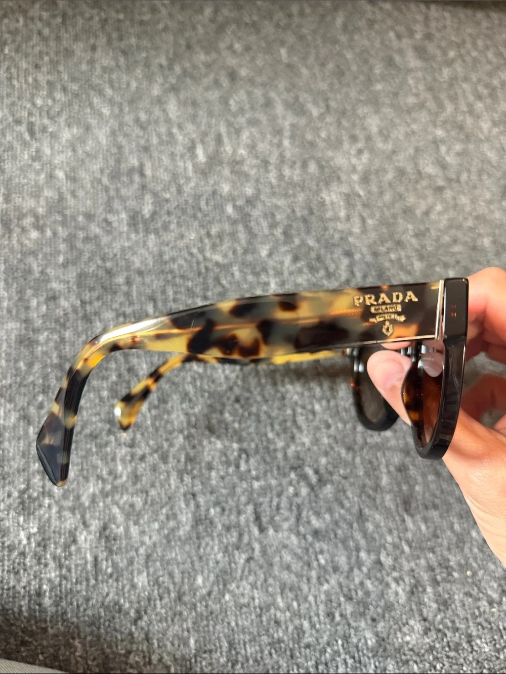 PRADA Sunglasses Tortoise Shell SPR 170 - 54-22-140 Made in Italy - Picture 9 of 12